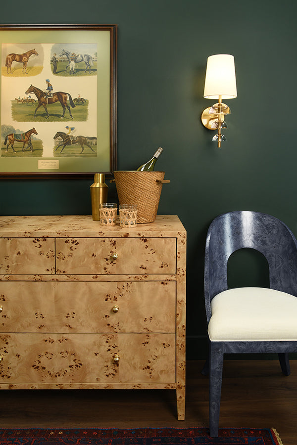 Worlds Away Rafferty Chair