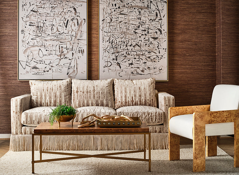 Worlds Away Hardwick Coffee Table