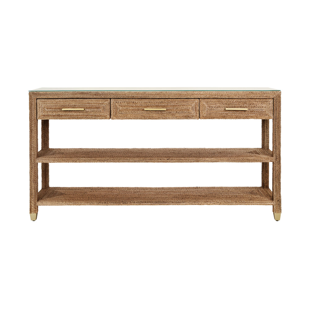 Worlds Away Cassie Console Table