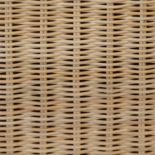 Worlds Away Celine Chest in Woven Rattan