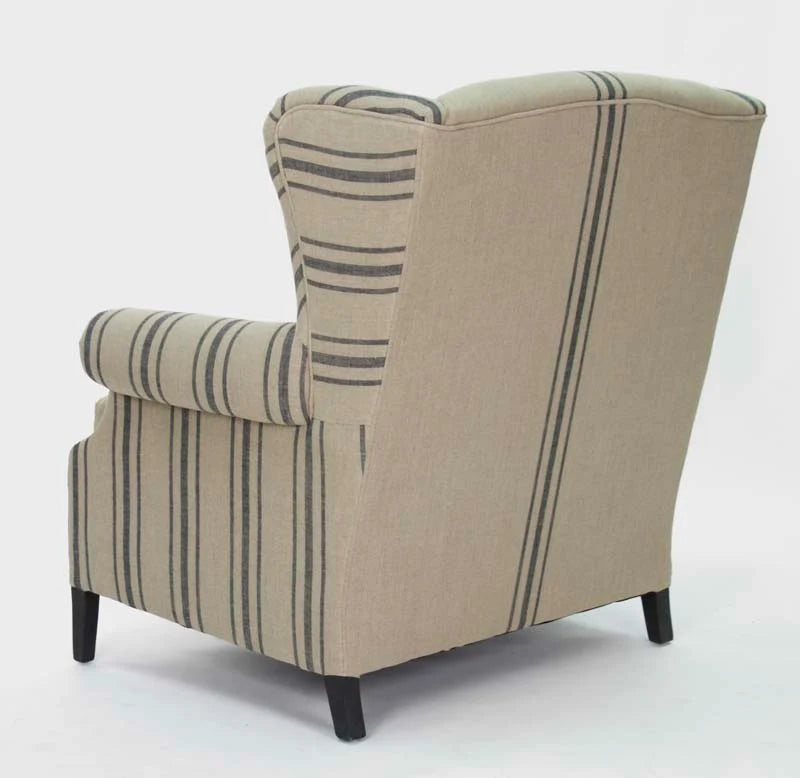 Zentique Napoleon Half Wingback Chair