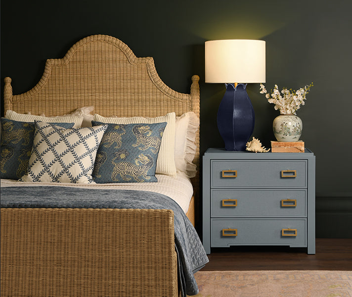 Worlds Away Radley Side Table