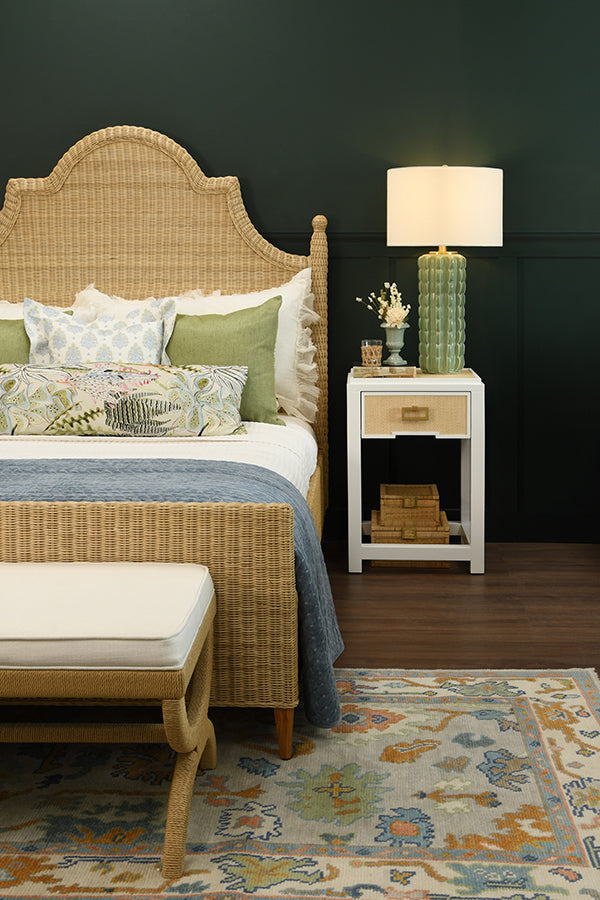 Worlds Away Jean Nightstand or Side Table