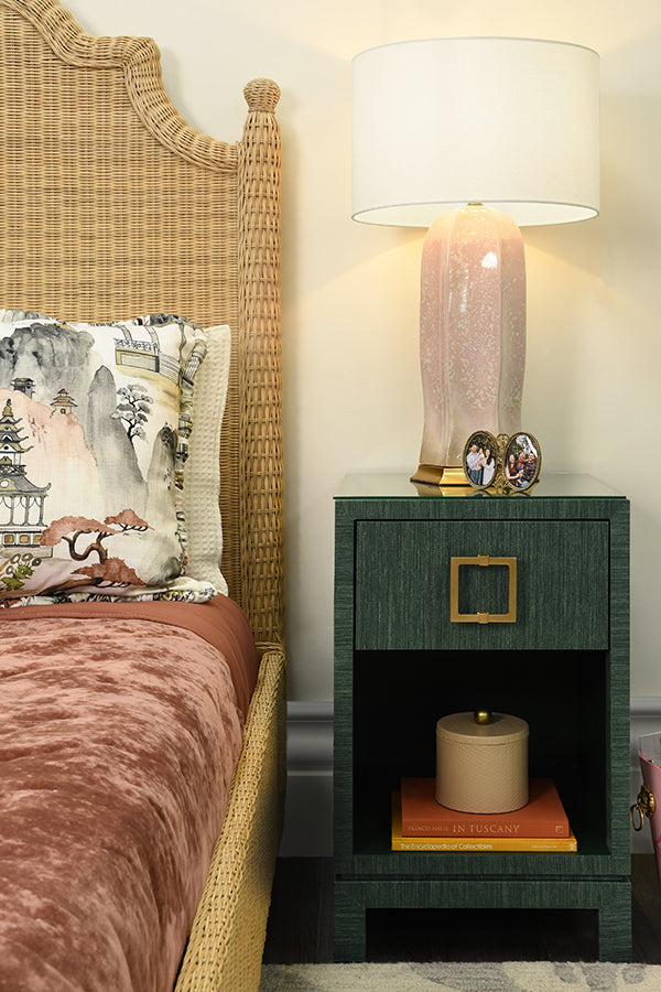 Worlds Away Blair Side Table or Nightstand