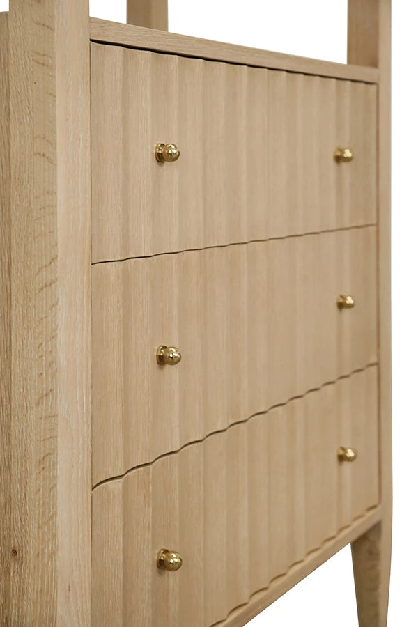 Worlds Away Coleman Etagere