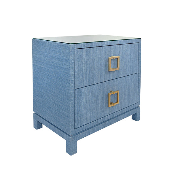 Worlds Away Cole Side Table