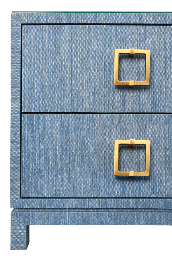 Worlds Away Cole Side Table