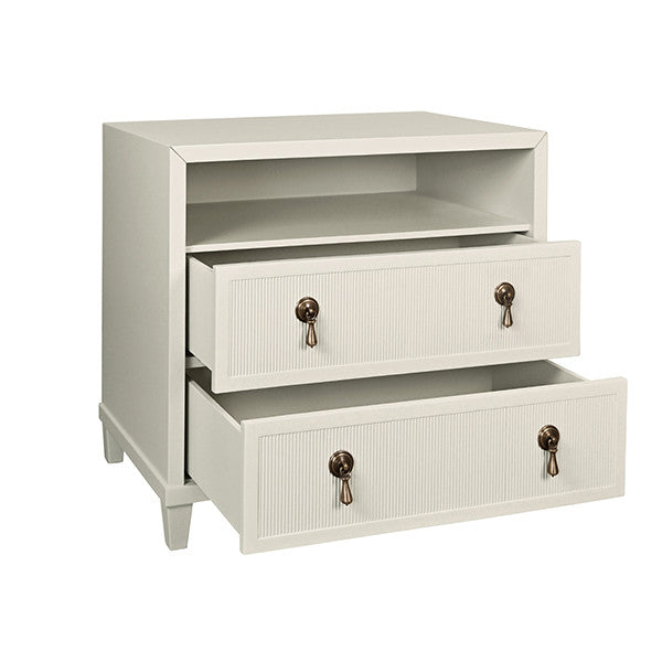 Worlds Away Corine Side Table