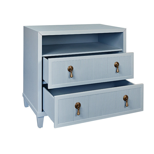 Worlds Away Corine Side Table