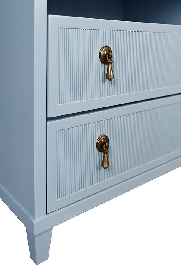 Worlds Away Corine Side Table