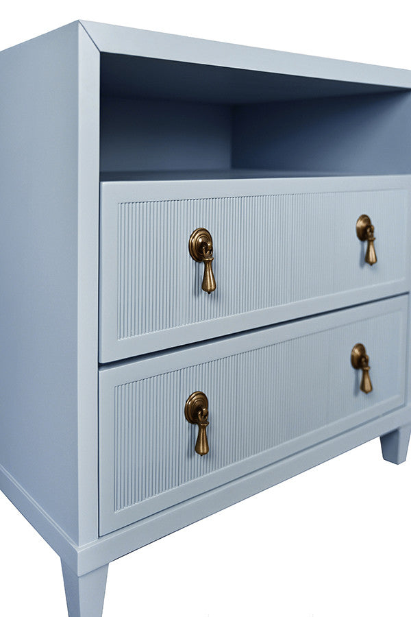 Worlds Away Corine Side Table