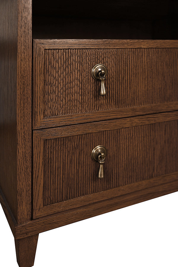 Worlds Away Corine Side Table