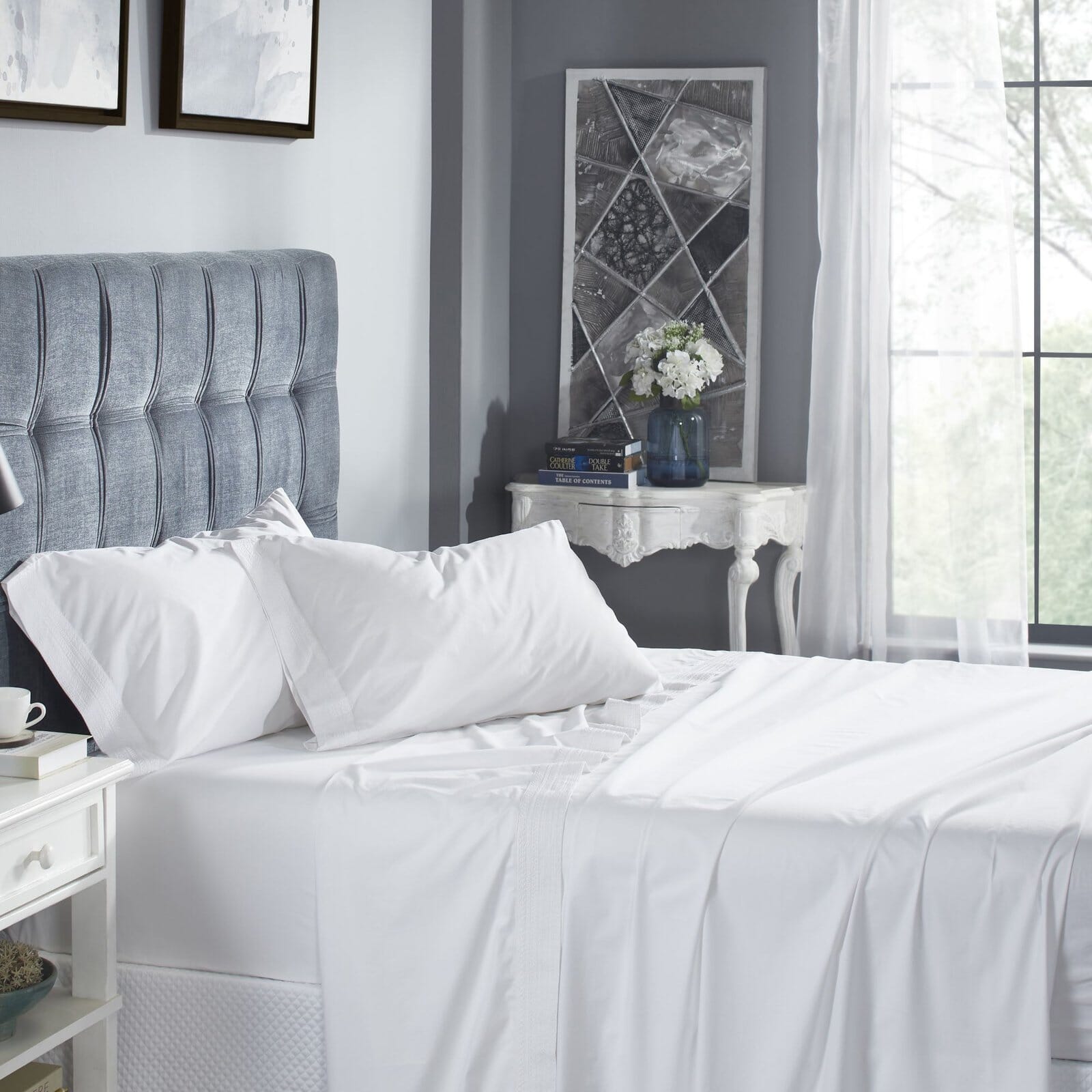 Orchids Lux Home Olivia Sheet Set