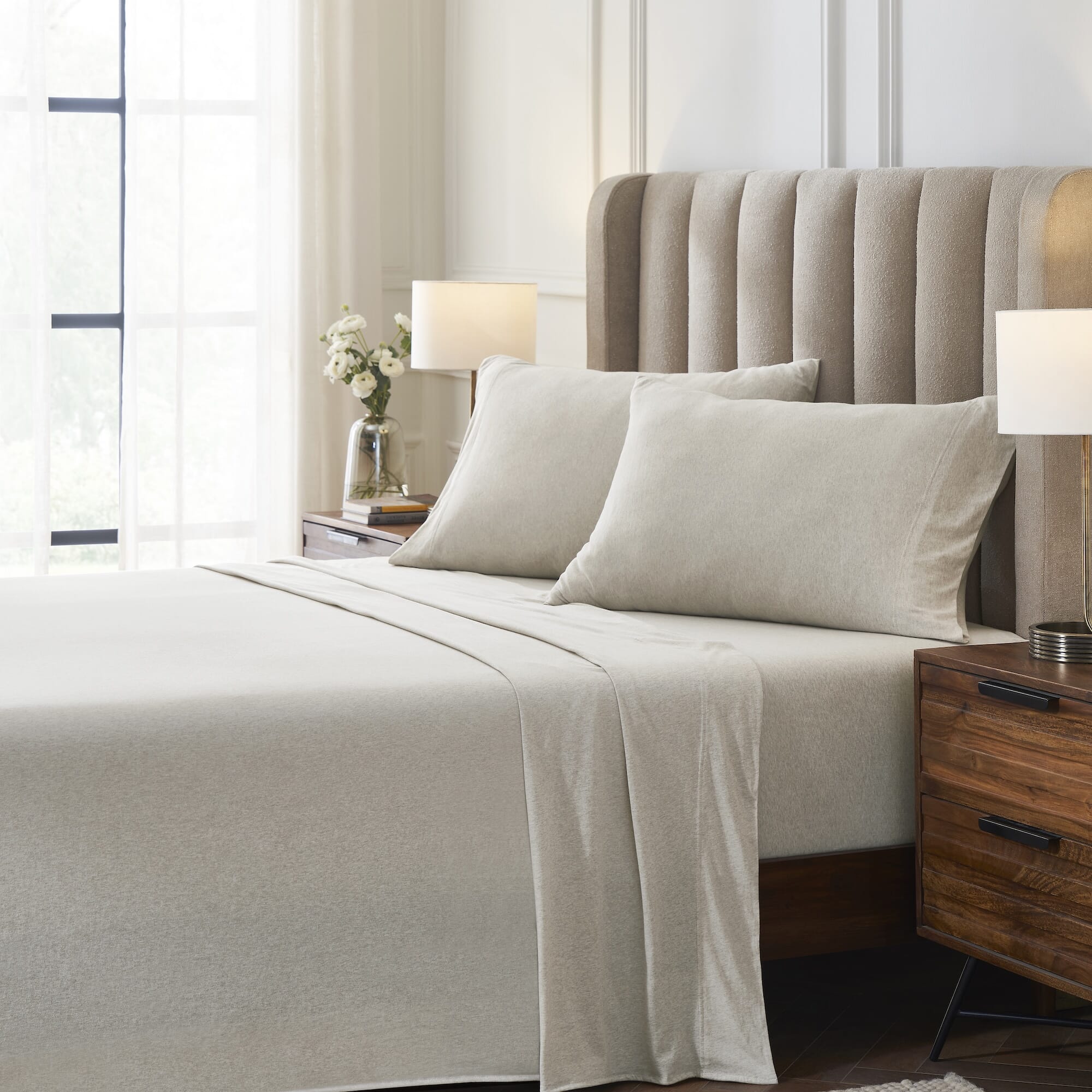 Orchids Lux Home Halston Sheet Set