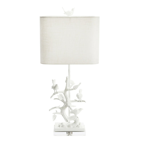 Bird on Branch Table Lamp by Couture Lighting