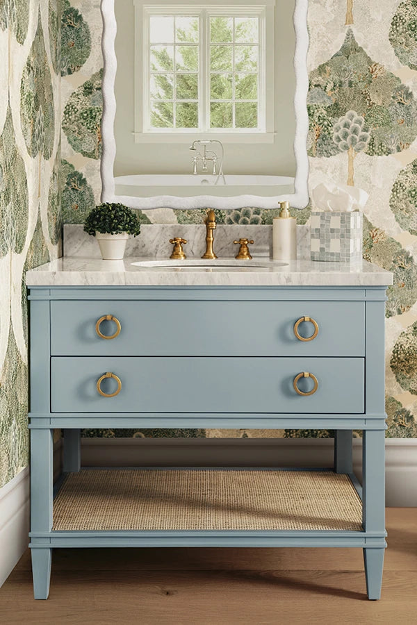 Worlds Away Cutler Bathroom Vanity