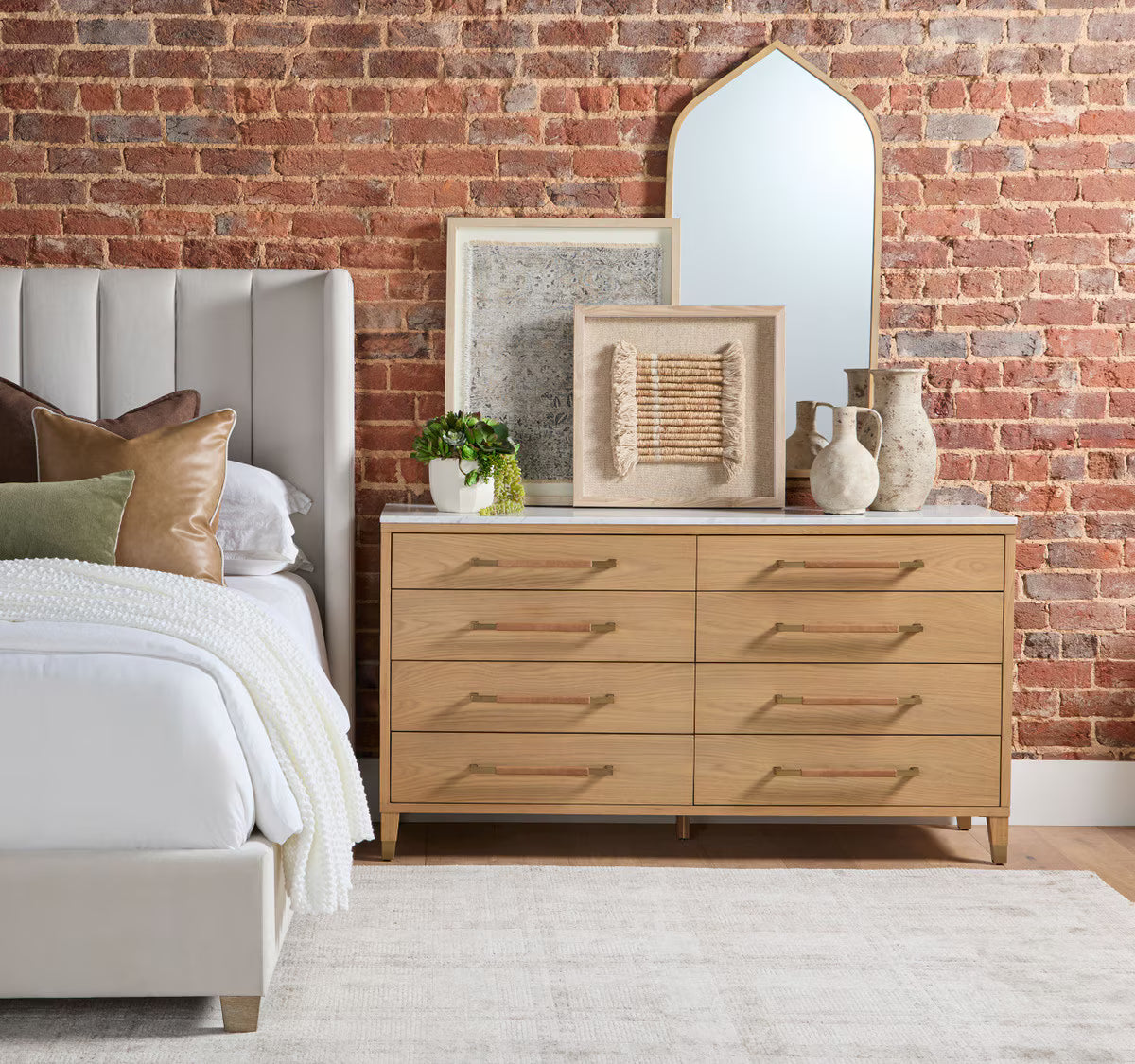 Essentials For Living Cambria 8 Drawer Double Dresser