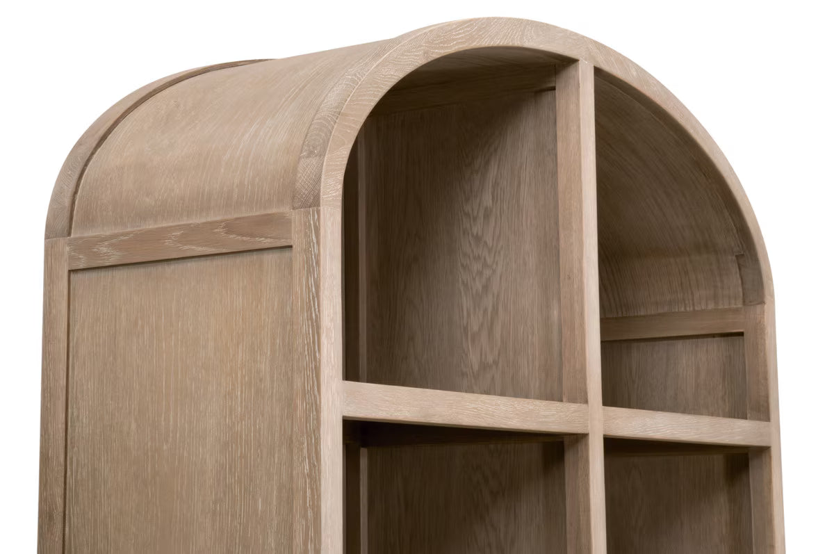 Essentials For Living Cane Storage Bookcase