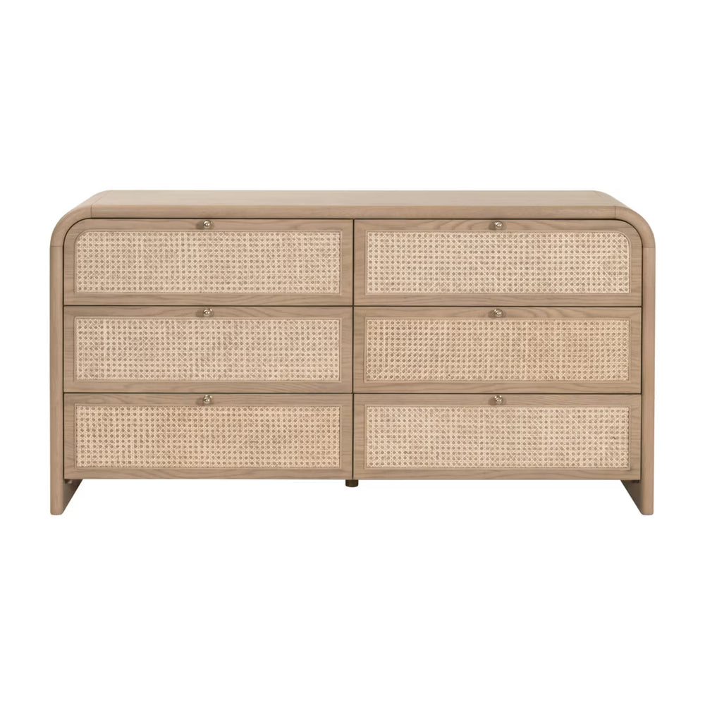 Essentials For Living Cannes 6 Drawer Double Dresser