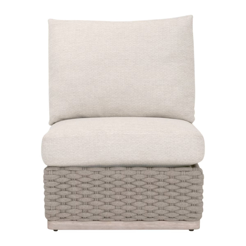 Essentials For Living Caspian Outdoor Modular Armless Sofa Chair