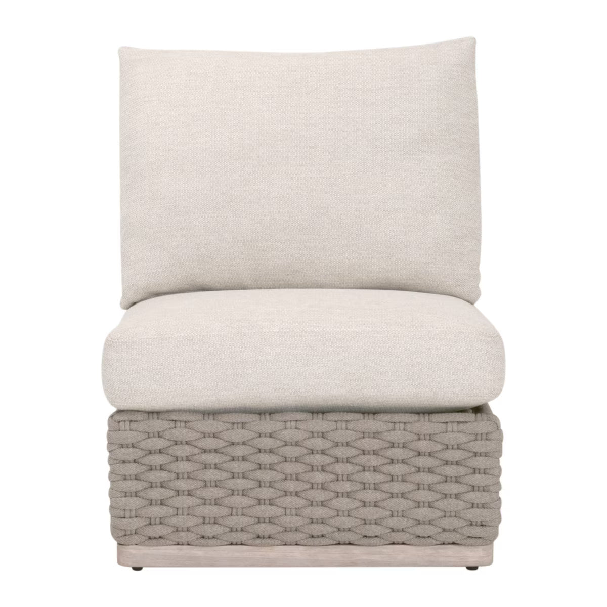 Essentials For Living Caspian Outdoor Modular Armless Sofa Chair