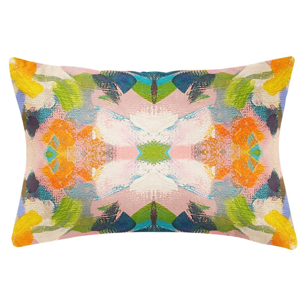 Laura Park Color Me Happy Linen Cotton Pillow