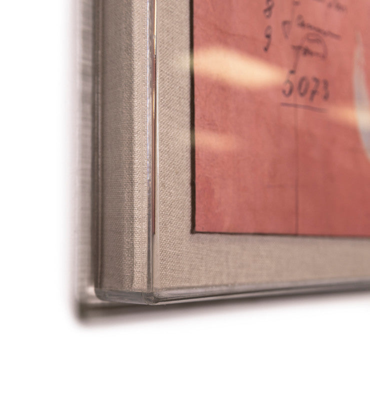 Paule Marrot Pink Feathers Art