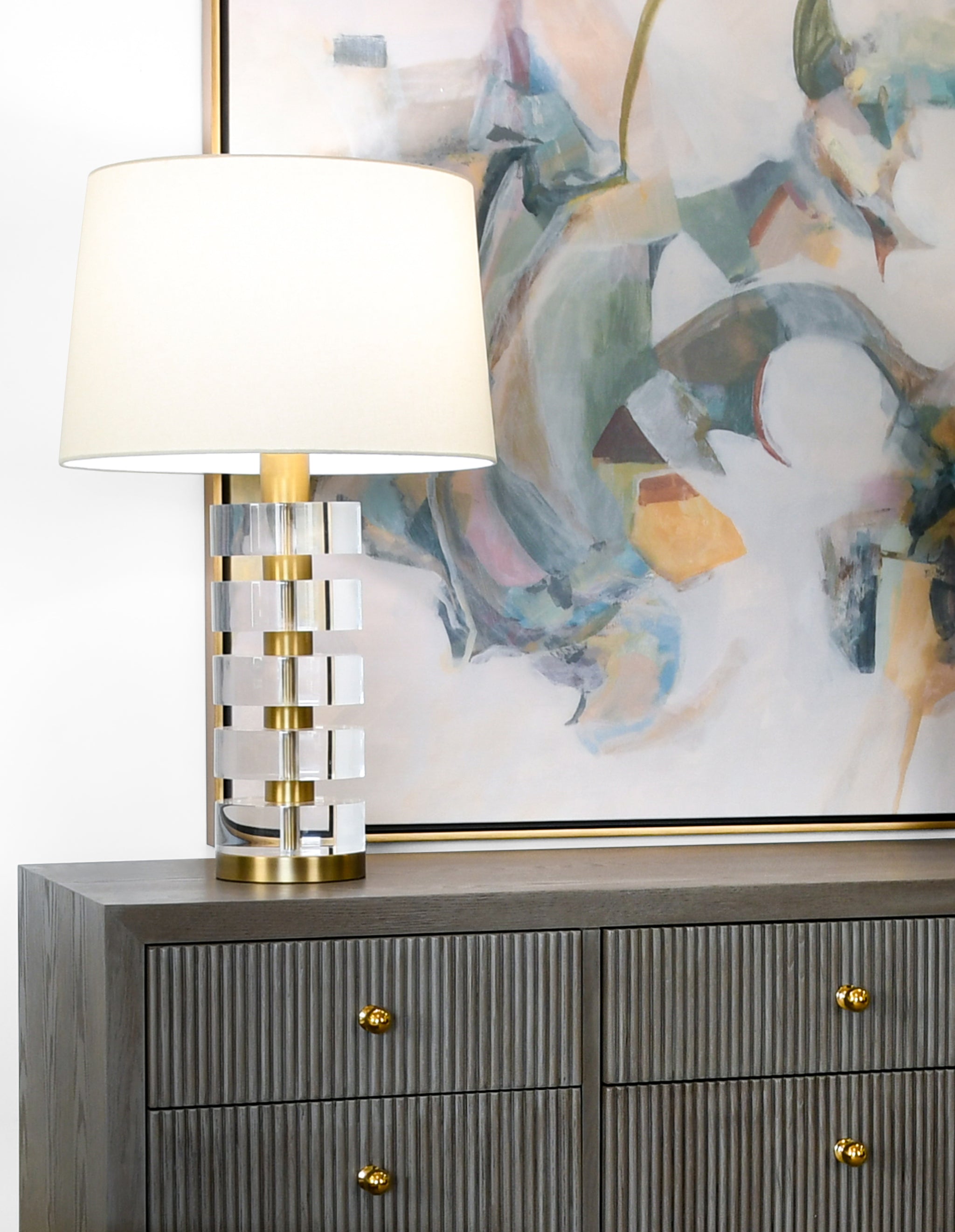 Worlds Away Cybill AcrylicLamp