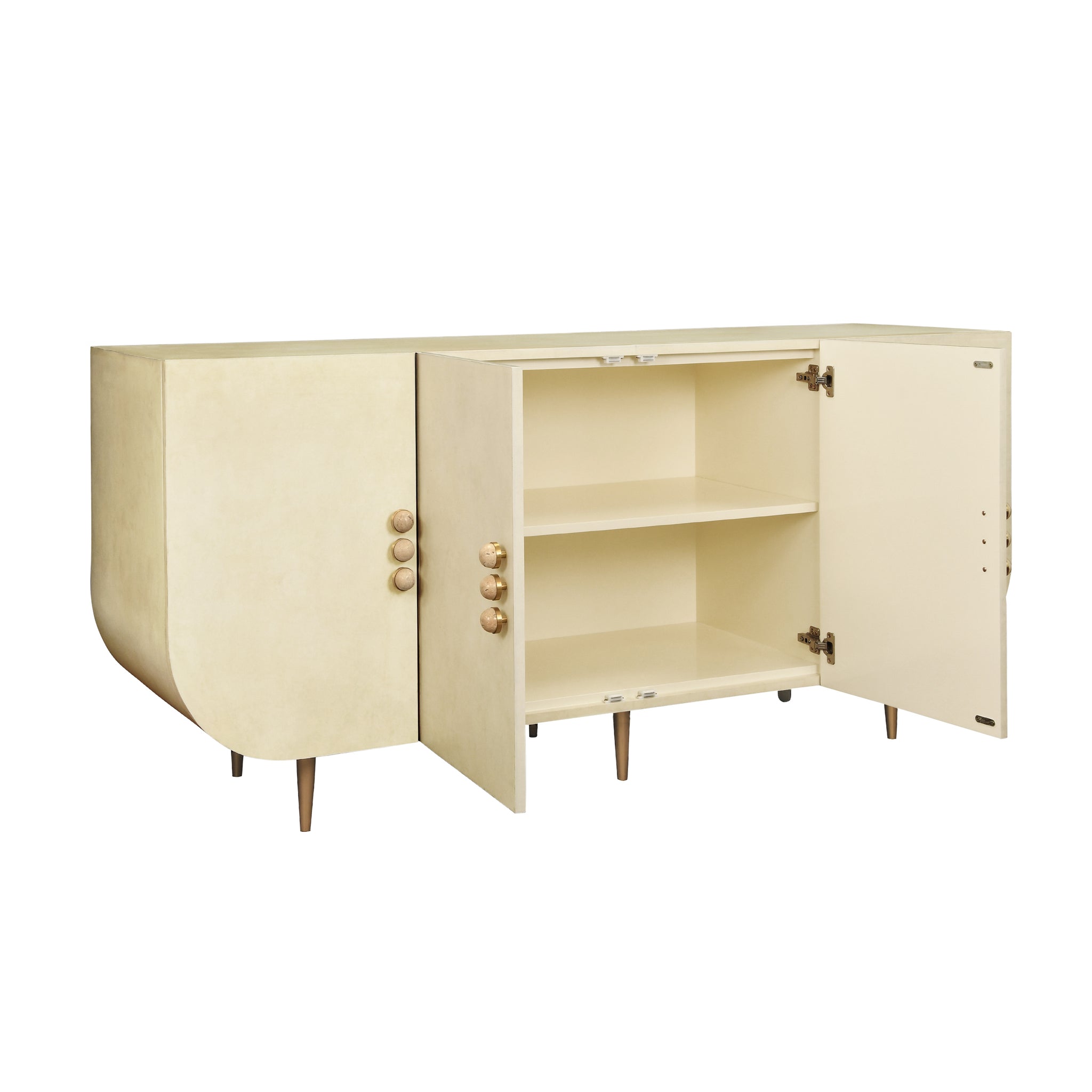 Worlds Away Deluca Cabinet