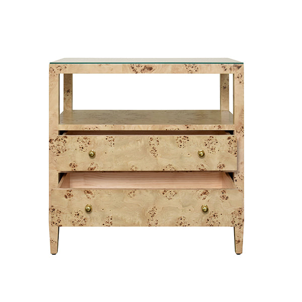 Worlds Away Douglas Side Table or NIghtstand