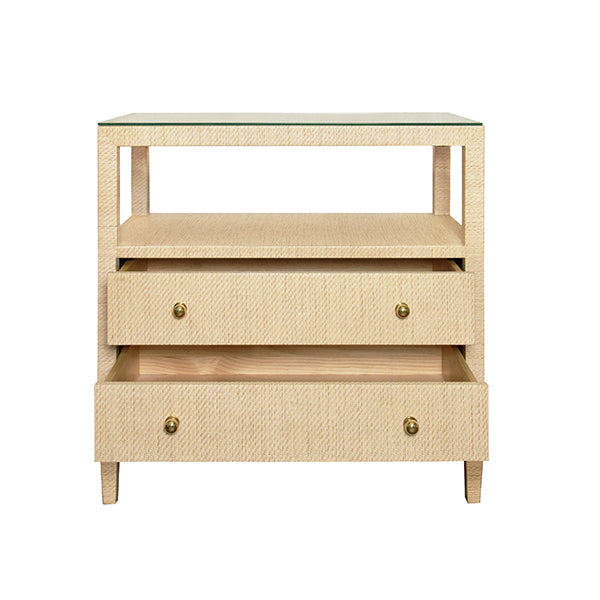 Worlds Away Douglas Side Table or NIghtstand