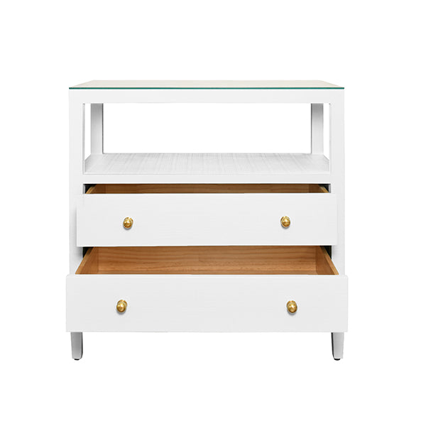 Worlds Away Douglas Side Table or NIghtstand