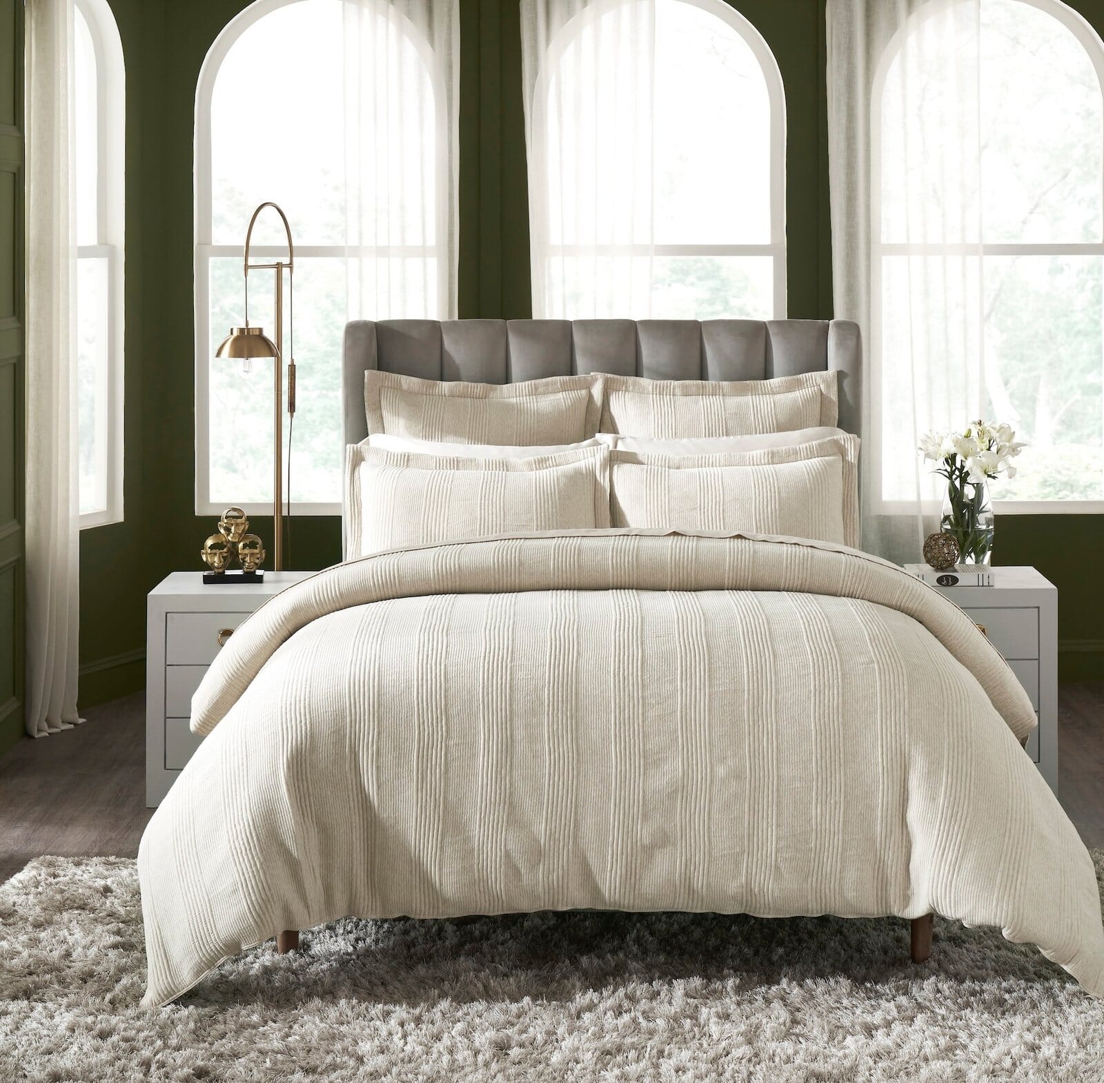 Orchids Lux Home Savoy Bedding Collection