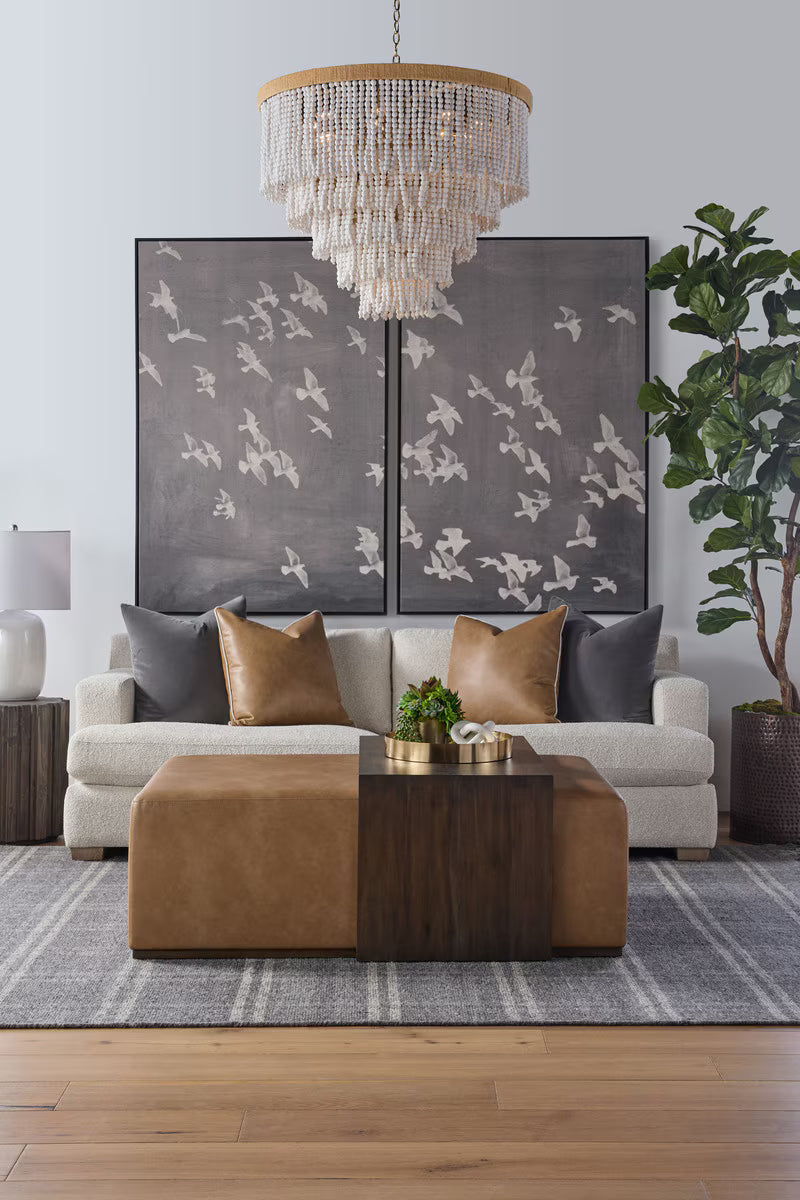 Essentials For Living Dean 92" California Casual Sofa