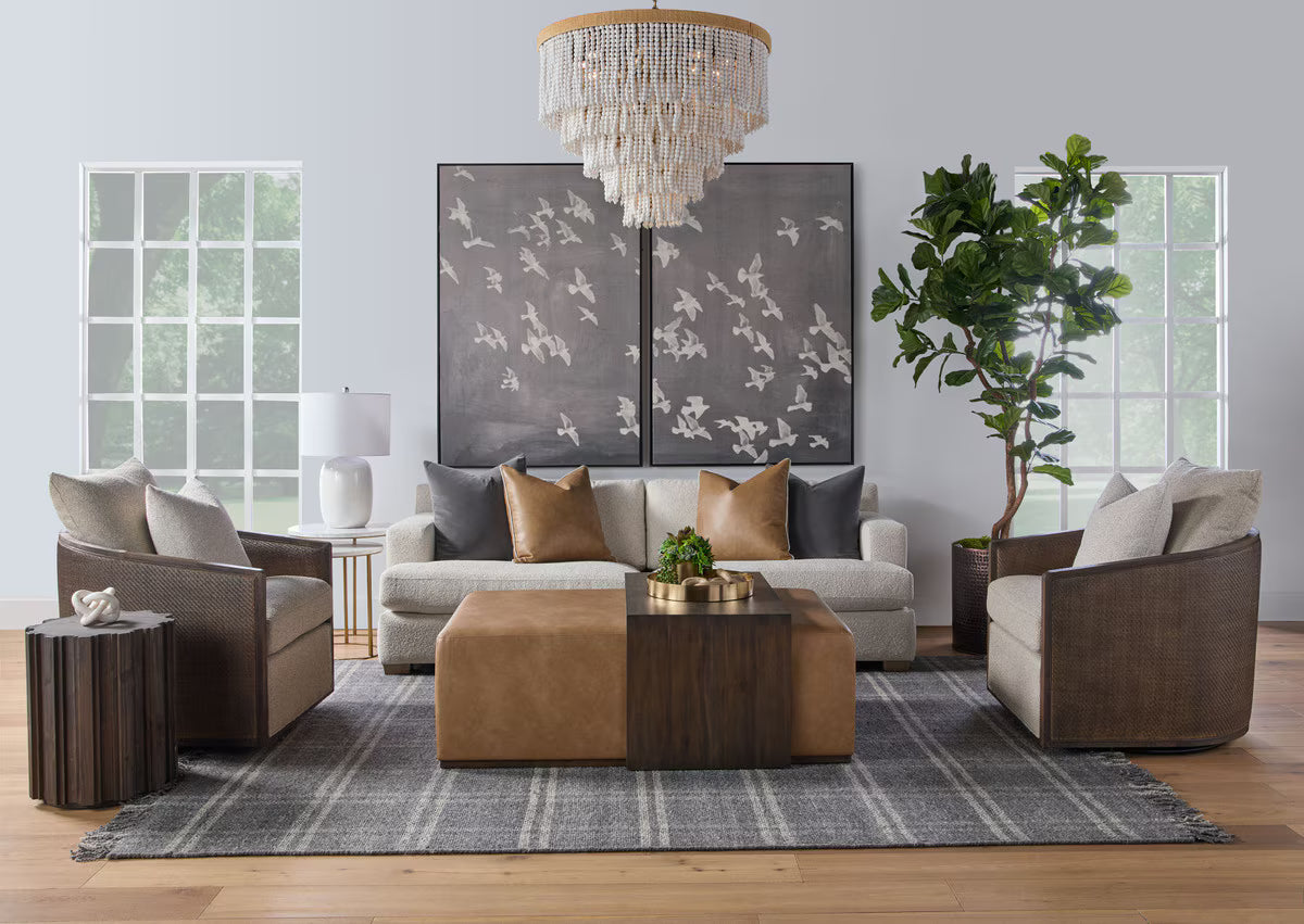 Essentials For Living Dean 92" California Casual Sofa