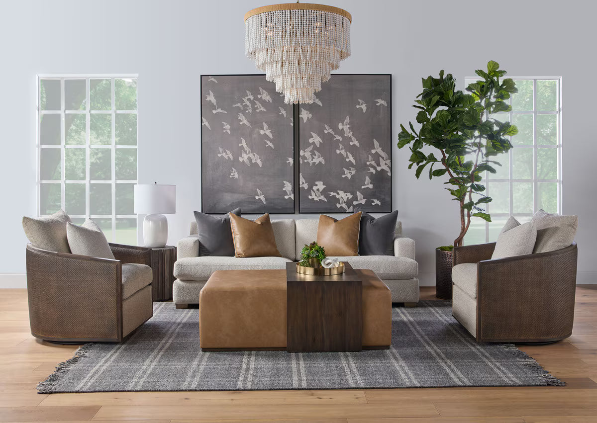 Essentials For Living Dean 92" California Casual Sofa