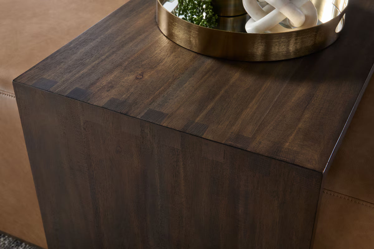 Essentials For Living Dovetail Upholstered Coffee Table