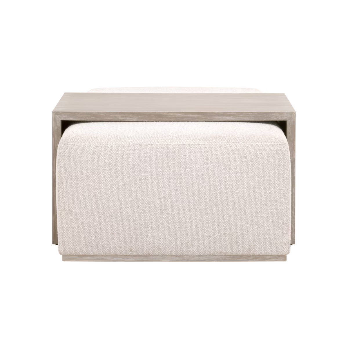 Essentials For Living Dovetail Upholstered Coffee Table