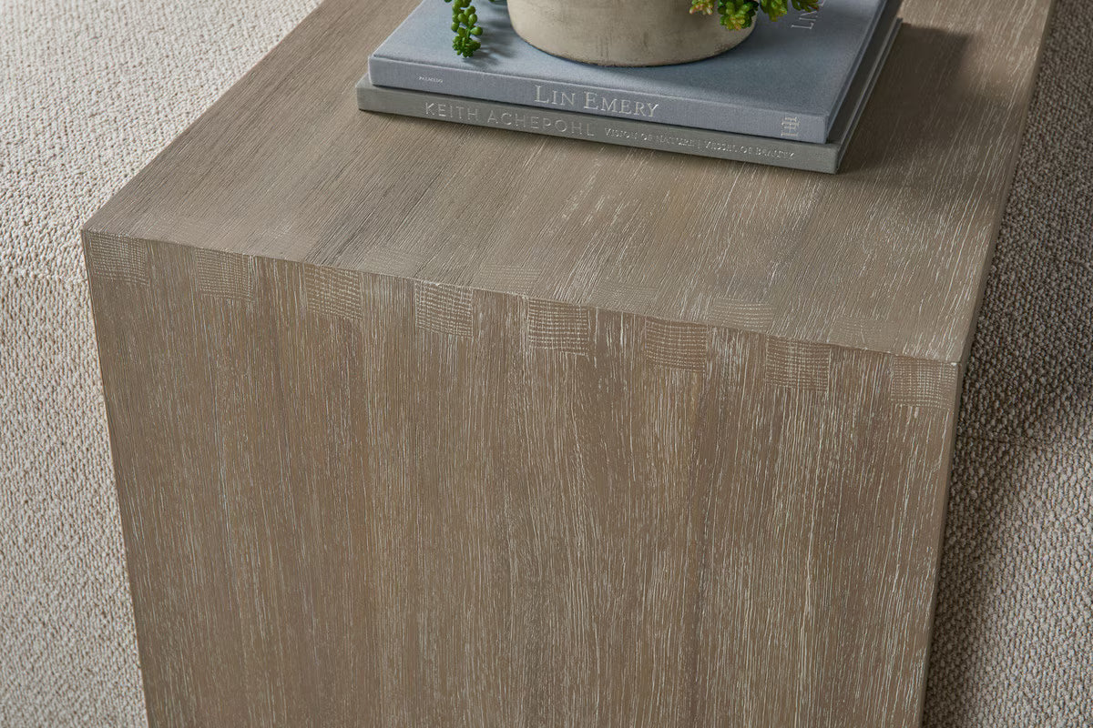 Essentials For Living Dovetail Upholstered Coffee Table