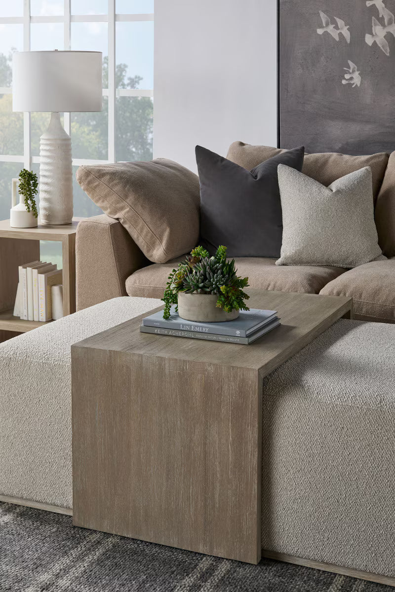 Essentials For Living Dovetail Upholstered Coffee Table