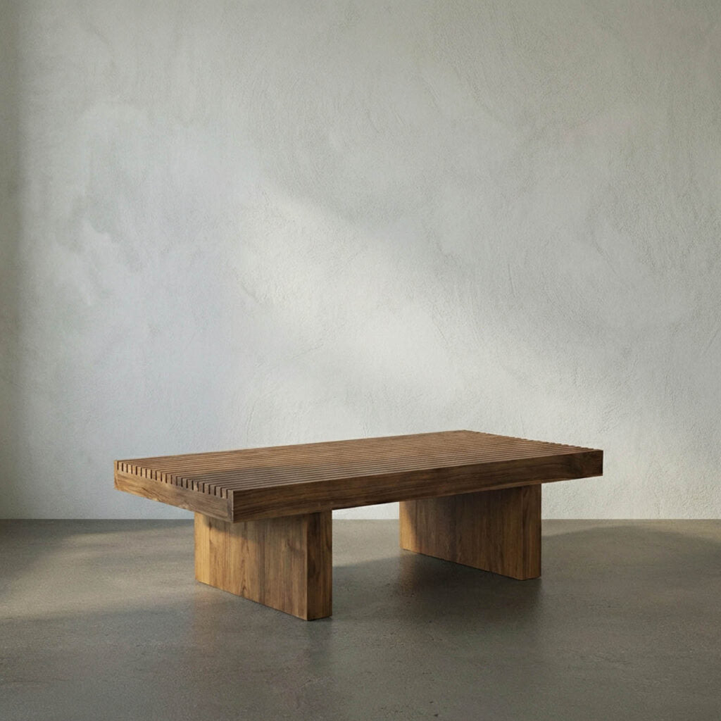 Noir Kobe Coffee Table, Teak