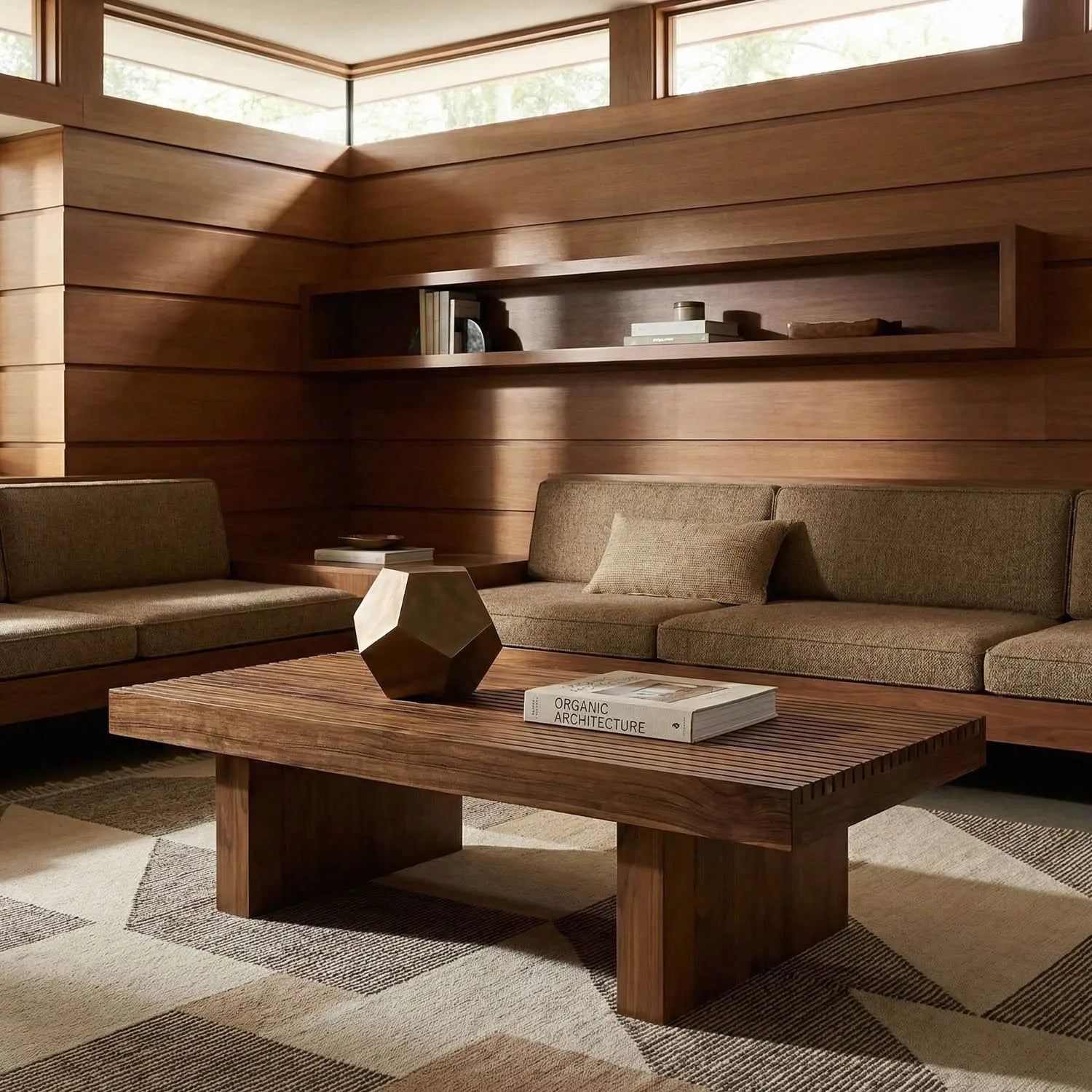 Noir Kobe Coffee Table, Teak