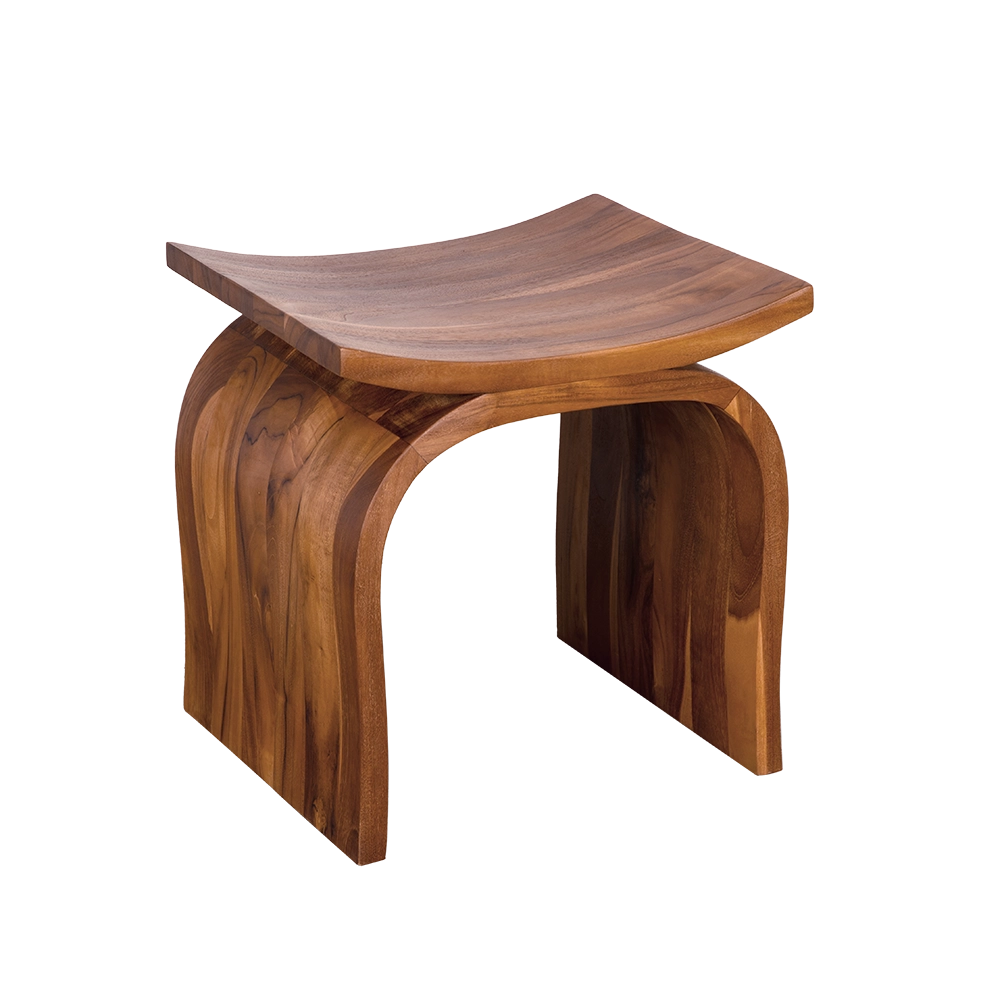 Noir Muki Stool, Teak