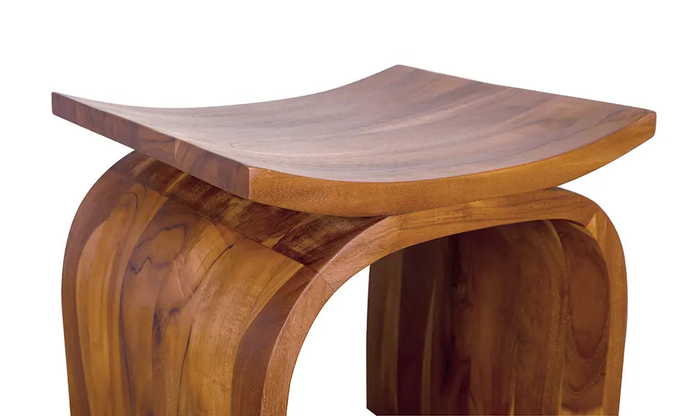 Noir Muki Stool, Teak
