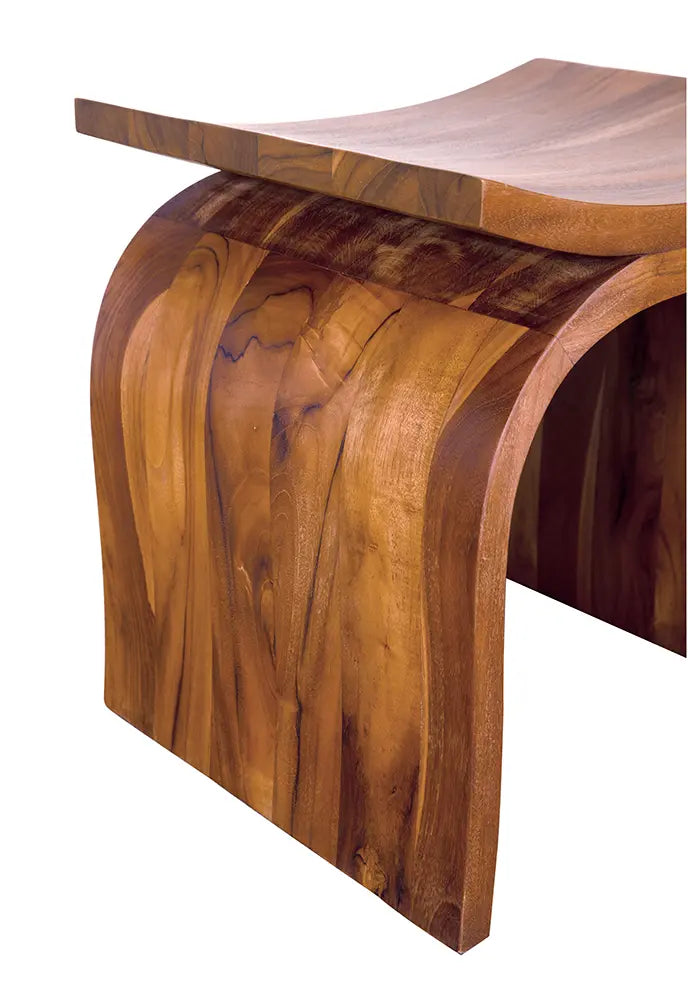 Noir Muki Stool, Teak