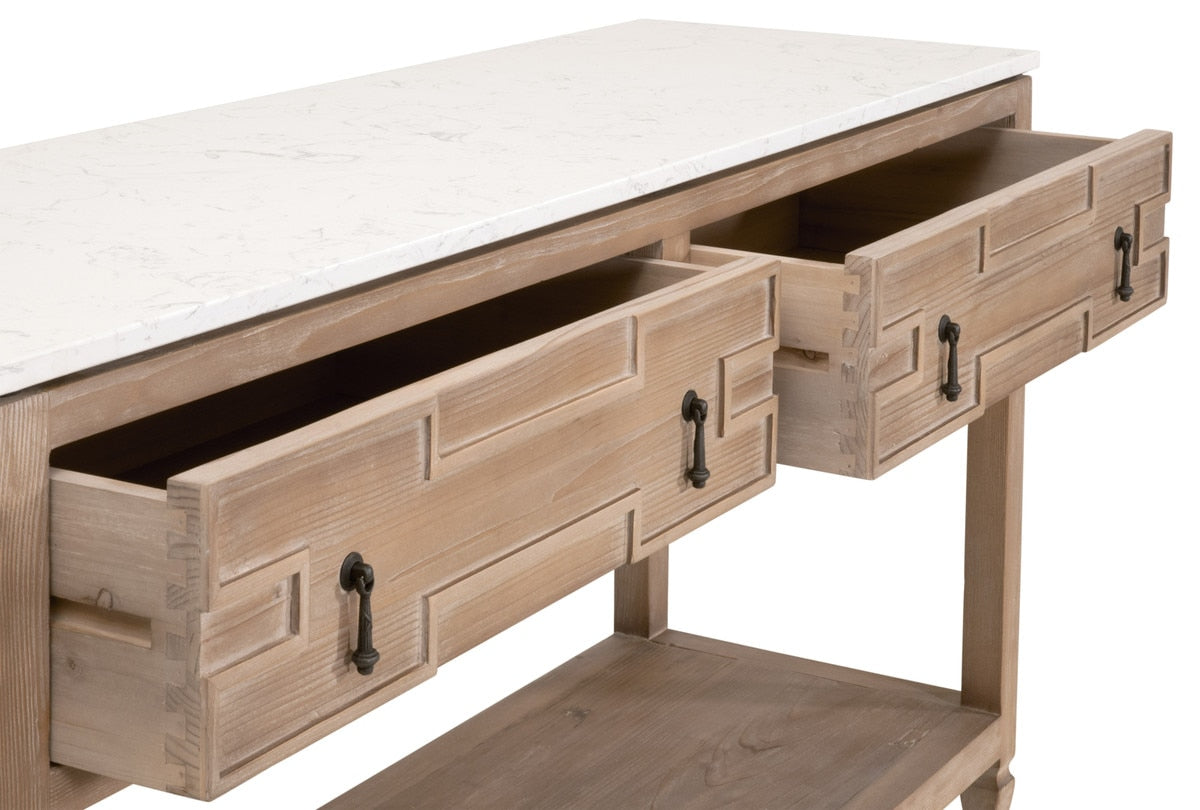 Essentials For Living Emerie 2 Drawer Entry Console