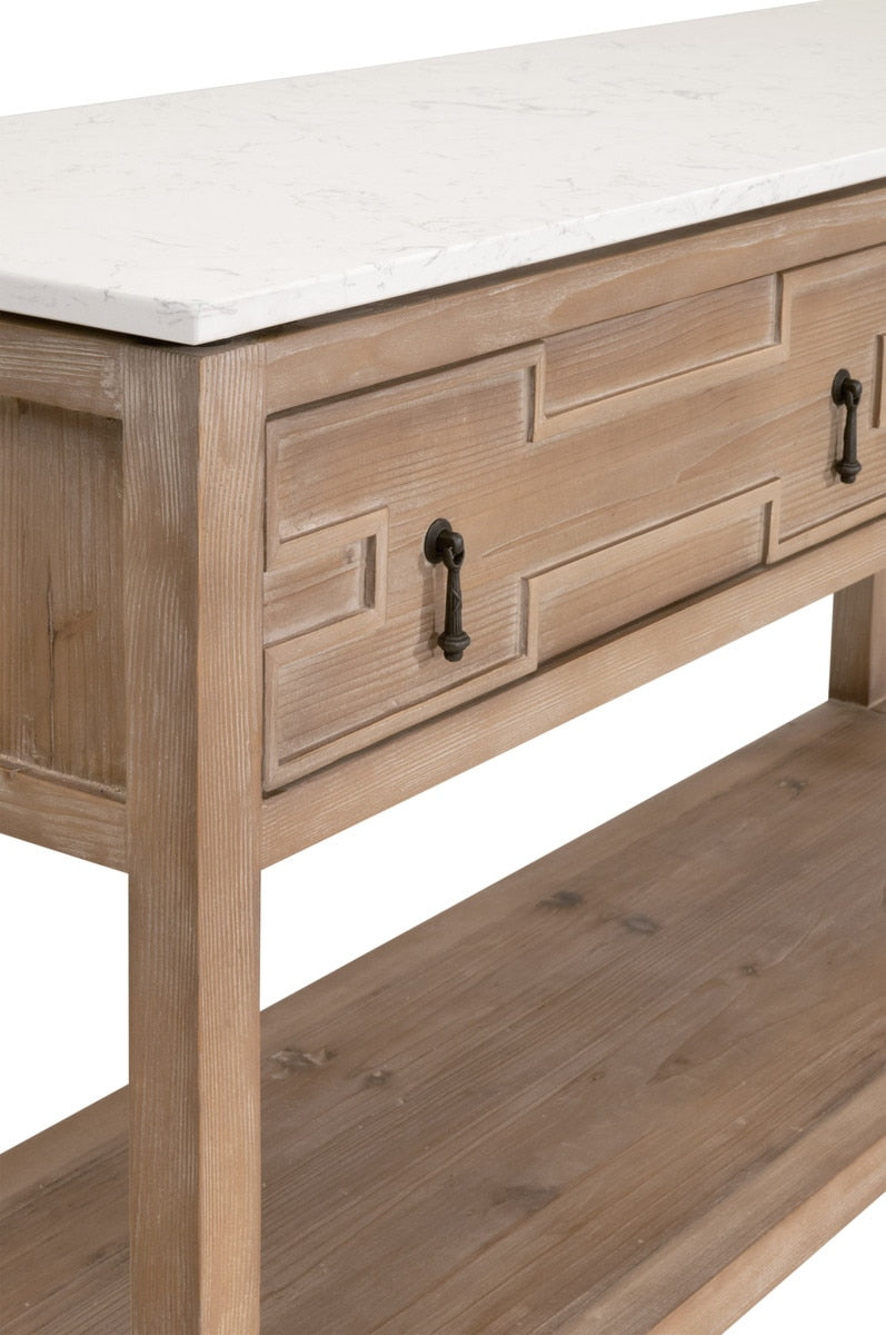 Essentials For Living Emerie 2 Drawer Entry Console