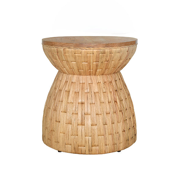 Worlds Away Fiji Side Table