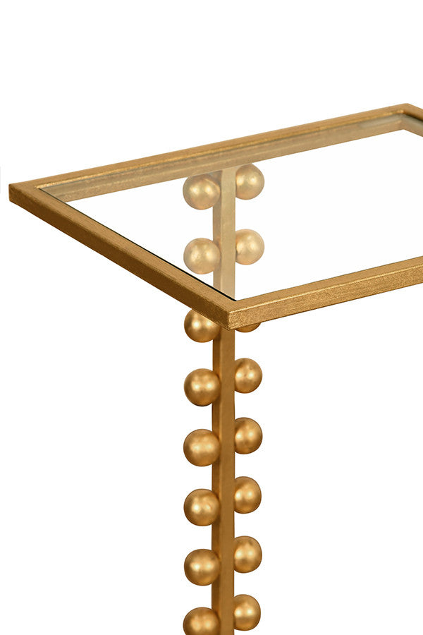 Worlds Away Foster Side Table