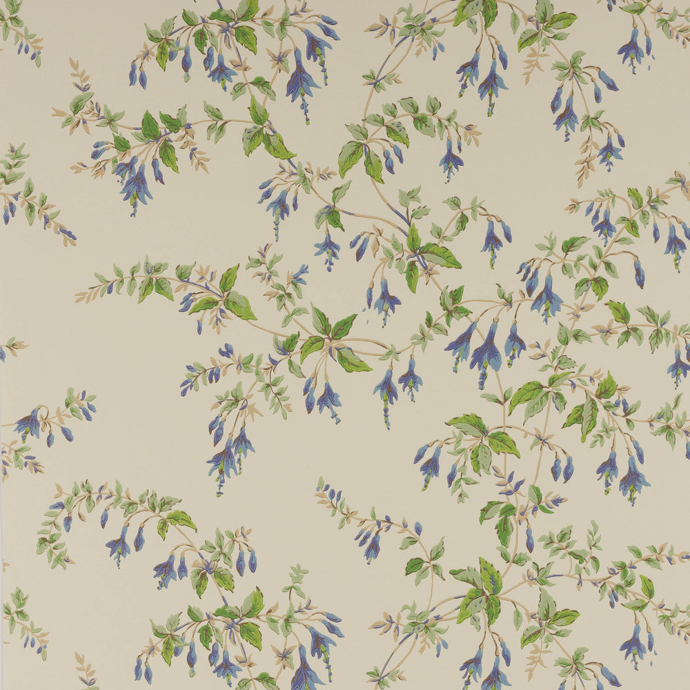 Colefax and Fowler Fuchsia Wallpaper